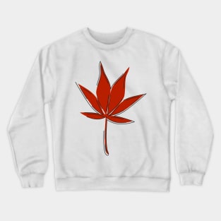 Japanese Maple Tree Leaf Crewneck Sweatshirt